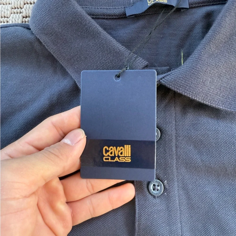 cavalli class new with tags nwt polo shirt